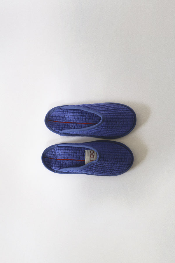 room slippers - cornflower blue