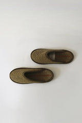 room slippers - khaki olive