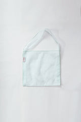 translucent silk bag - seafoam